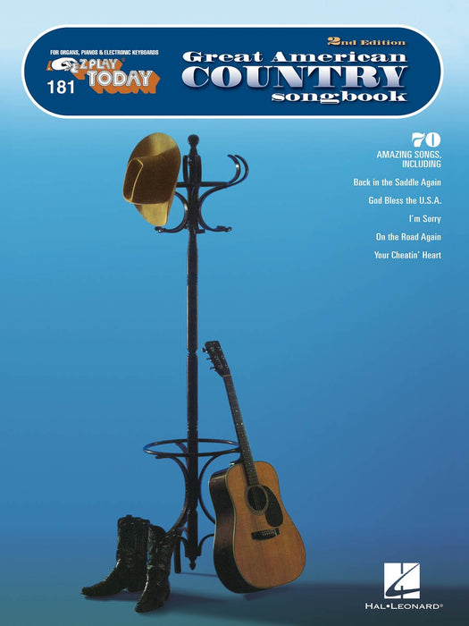 Great American Country Songbook - 2nd Edition E-Z Play Today Volume 181 | 小雅音樂 Hsiaoya Music