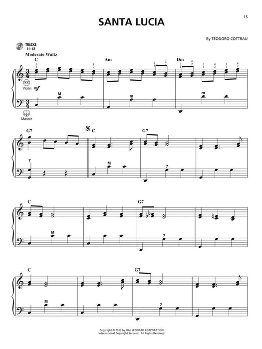 Italian Songs Accordion Play-Along Volume 5 | 小雅音樂 Hsiaoya Music