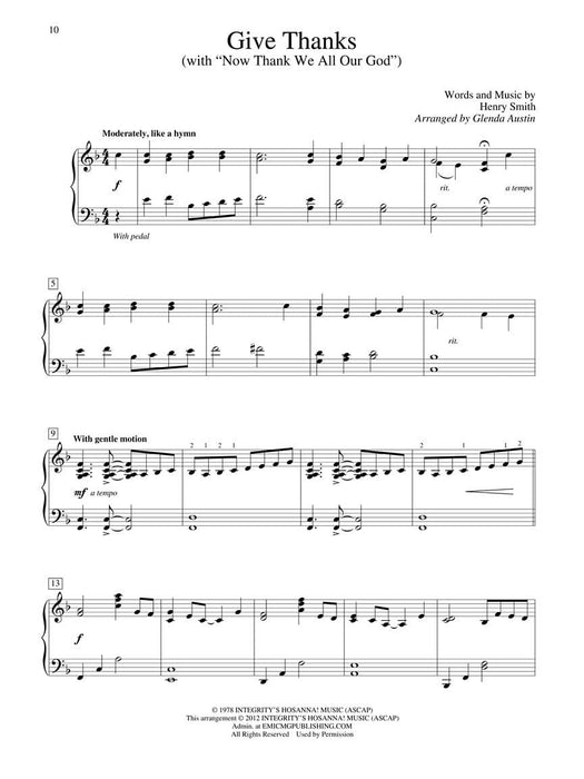 Solos for the Sanctuary - Worship 9 Solos for the Church Pianist 獨奏 | 小雅音樂 Hsiaoya Music