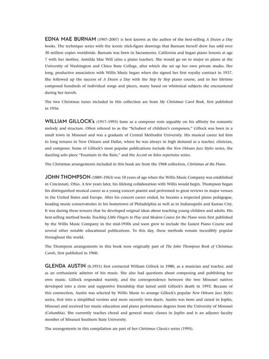 Classic Piano Repertoire - Christmas Elementary Level 鋼琴 | 小雅音樂 Hsiaoya Music