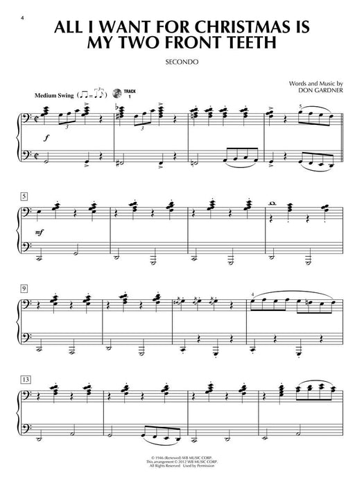 A Merry Little Christmas Piano Duet Play-Along Volume 43 四手聯彈 | 小雅音樂 Hsiaoya Music