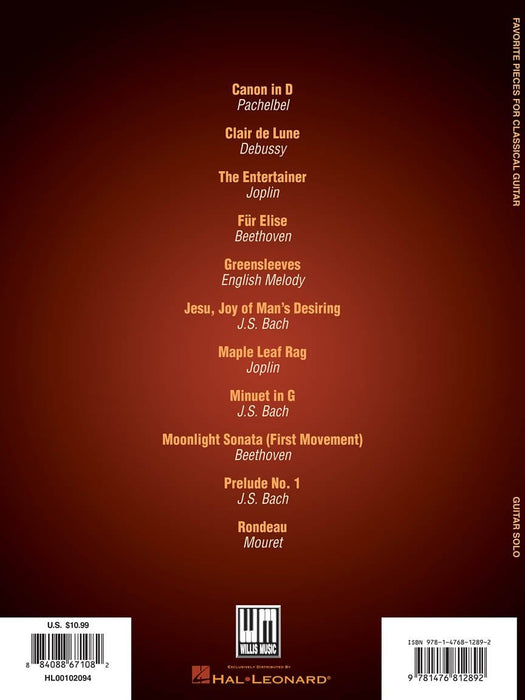 Favorite Pieces for Classical Guitar 小品 古典吉他 | 小雅音樂 Hsiaoya Music