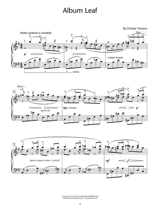 Lyric Ballads Six Romantic Pieces for Piano Solo 敘事曲 小品 鋼琴 獨奏 | 小雅音樂 Hsiaoya Music