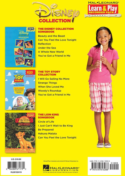 Disney Collection Learn & Play Recorder Pack | 小雅音樂 Hsiaoya Music