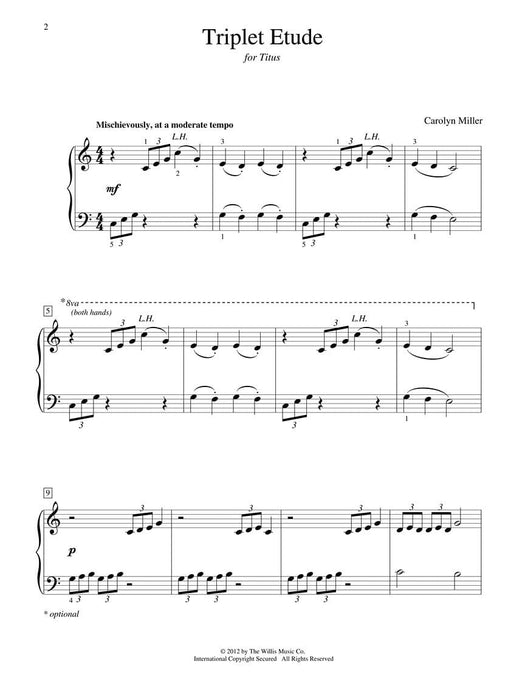 Triplet Etude Mid-Elementary Level 練習曲 | 小雅音樂 Hsiaoya Music