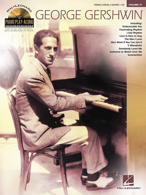 George Gershwin Piano Play-Along Volume 71 蓋希文 鋼琴 | 小雅音樂 Hsiaoya Music
