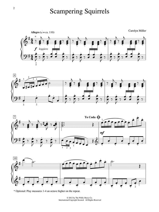 Scampering Squirrels Early Intermediate Level | 小雅音樂 Hsiaoya Music