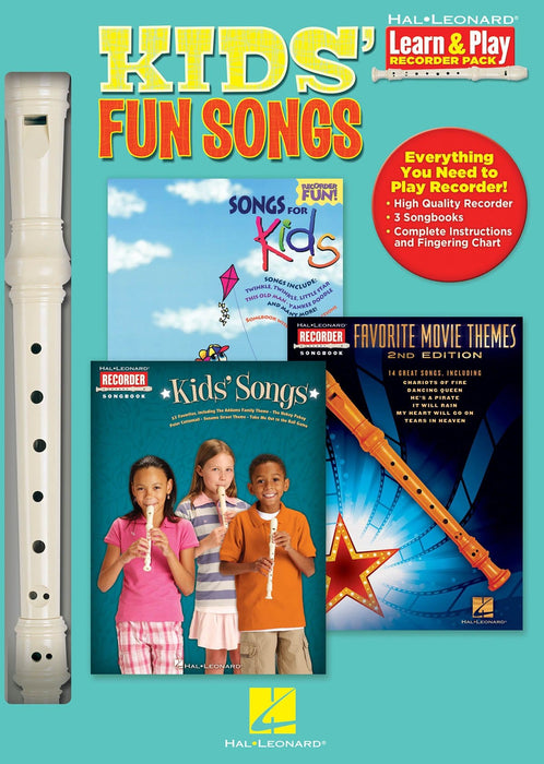 Kids' Fun Songs Learn & Play Recorder Pack | 小雅音樂 Hsiaoya Music