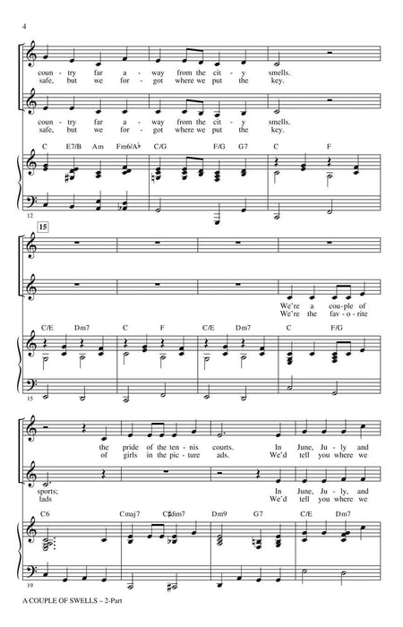 A Couple of Swells (from Easter Parade) Discovery Level 2 2-Part 遊行 | 小雅音樂 Hsiaoya Music