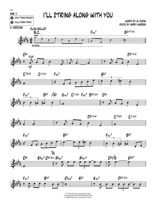 Best Jazz Standards Jazz Play-Along Volume 169 爵士音樂 爵士音樂 | 小雅音樂 Hsiaoya Music