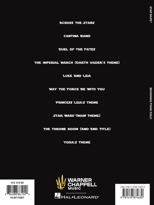 Star Wars for Beginning Piano Solo 鋼琴 獨奏 | 小雅音樂 Hsiaoya Music