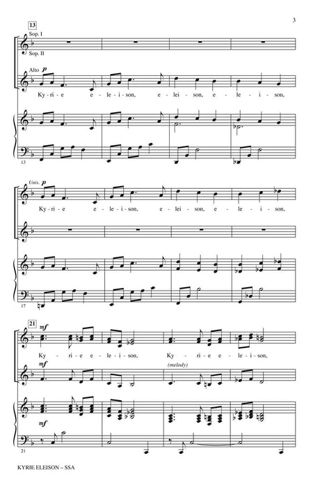 Kyrie Eleison (from Petite Mass) 彌撒曲 | 小雅音樂 Hsiaoya Music