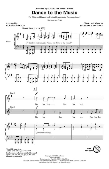 Dance to the Music 2-Part Mixed 舞曲 | 小雅音樂 Hsiaoya Music