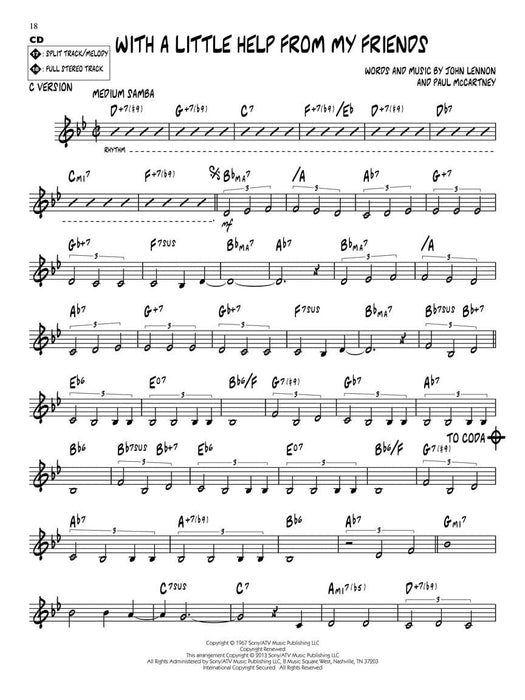 Pop Standards Jazz Play-Along Volume 172 爵士音樂 | 小雅音樂 Hsiaoya Music