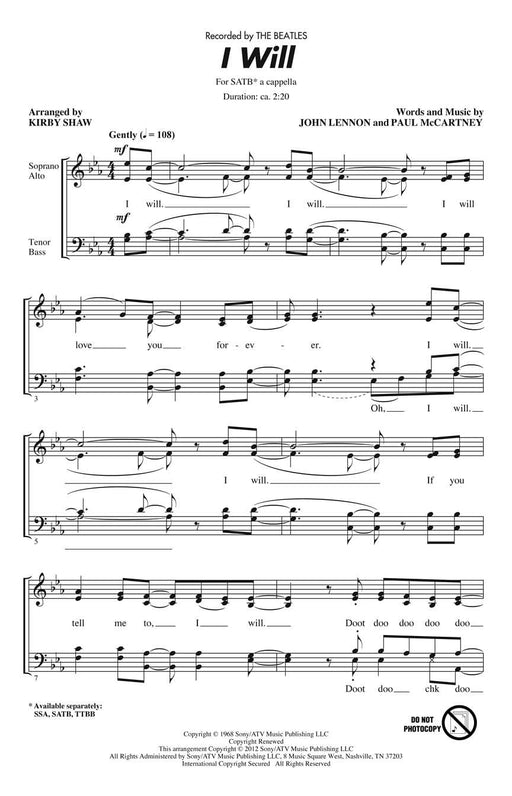 I Will | 小雅音樂 Hsiaoya Music