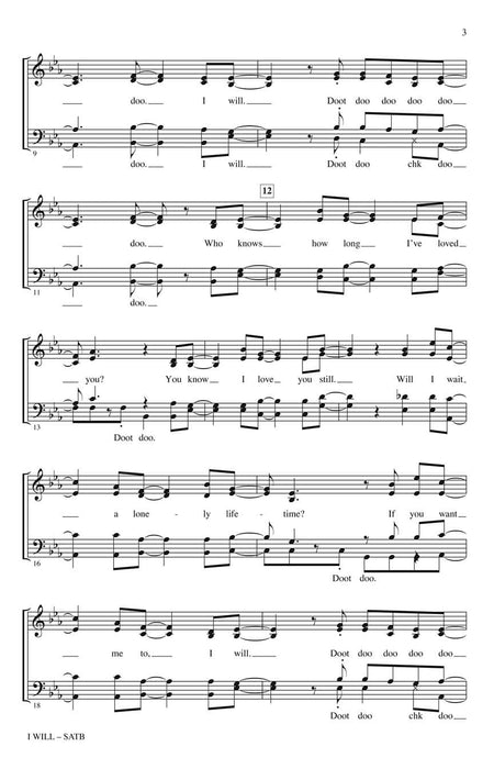 I Will | 小雅音樂 Hsiaoya Music