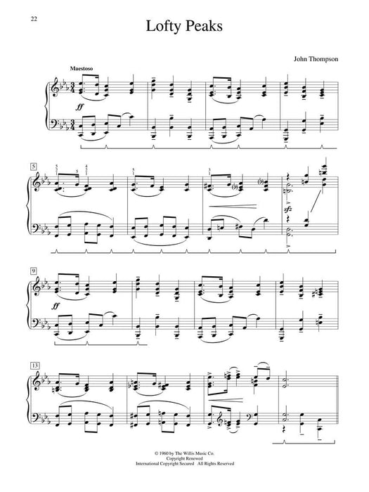 Classic Piano Repertoire - John Thompson Intermediate to Advanced Level 鋼琴 | 小雅音樂 Hsiaoya Music