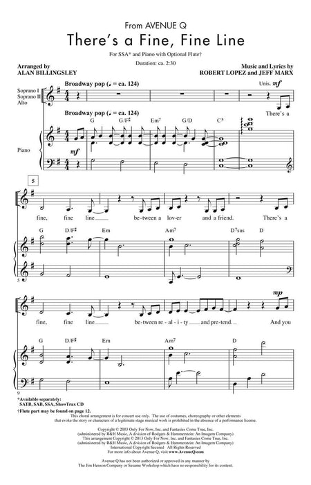 There's a Fine, Fine Line (from Avenue Q) | 小雅音樂 Hsiaoya Music