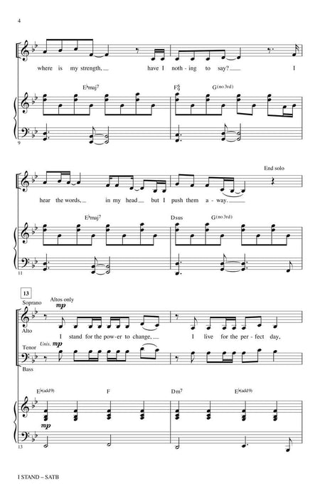 I Stand SATB | 小雅音樂 Hsiaoya Music