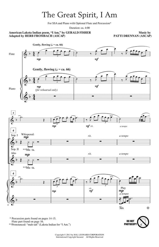 The Great Spirit, I Am | 小雅音樂 Hsiaoya Music