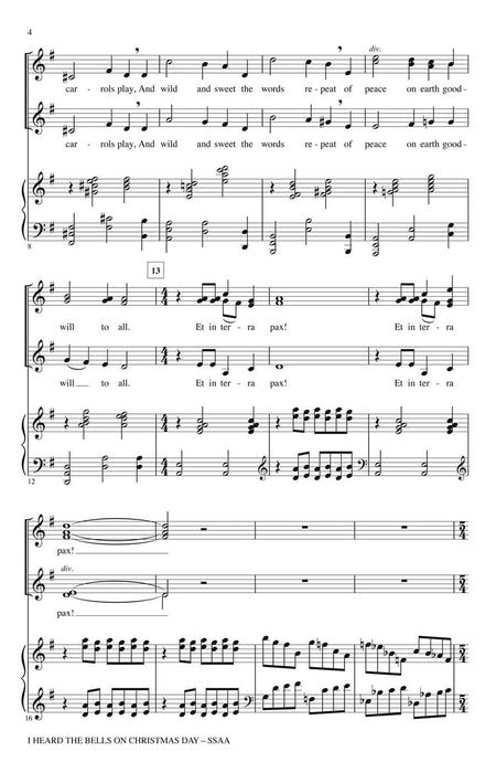 I Heard the Bells On Christmas Day 鐘 | 小雅音樂 Hsiaoya Music