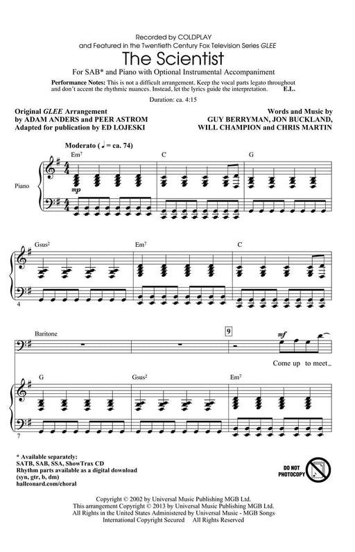 The Scientist | 小雅音樂 Hsiaoya Music