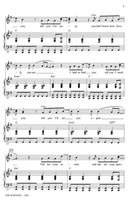 The Scientist | 小雅音樂 Hsiaoya Music