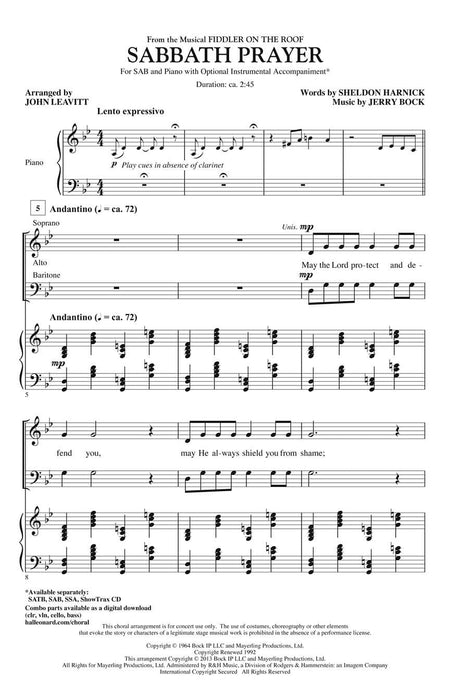 Sabbath Prayer (from Fiddler on the Roof) | 小雅音樂 Hsiaoya Music