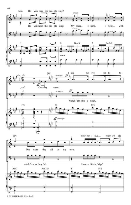 Les Misérables Choral Selections from the Movie 合唱 | 小雅音樂 Hsiaoya Music