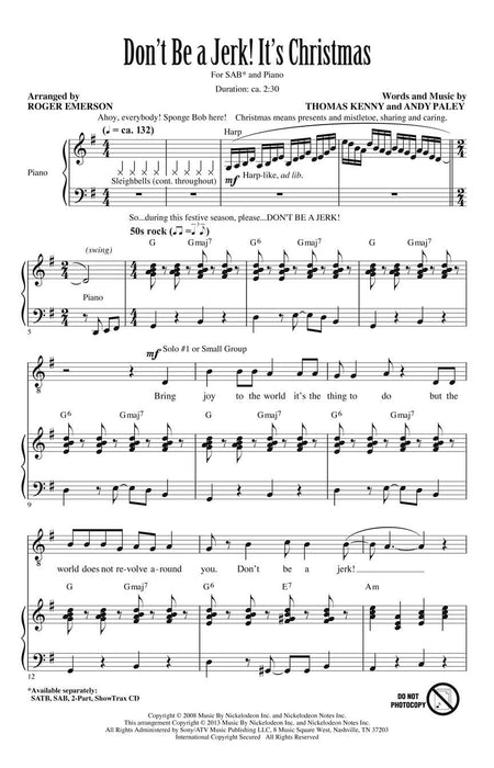 Don't Be a Jerk (It's Christmas) | 小雅音樂 Hsiaoya Music