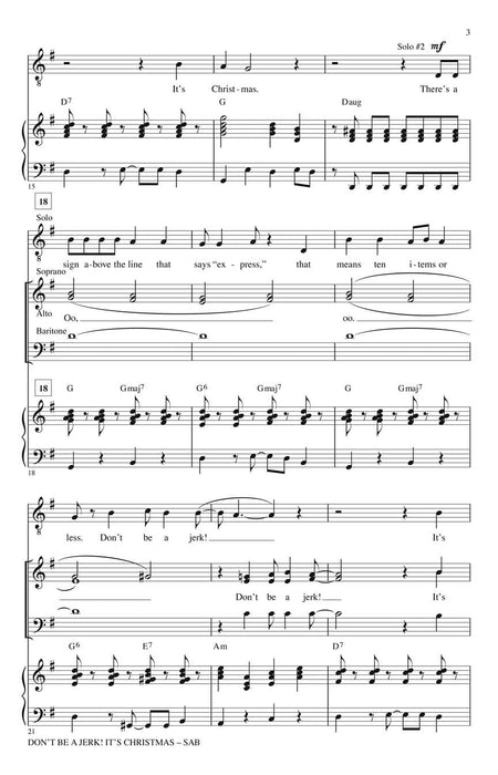 Don't Be a Jerk (It's Christmas) | 小雅音樂 Hsiaoya Music