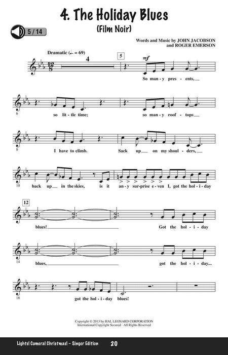 Lights! Camera! Christmas! A Blockbuster Musical for Young Voices | 小雅音樂 Hsiaoya Music