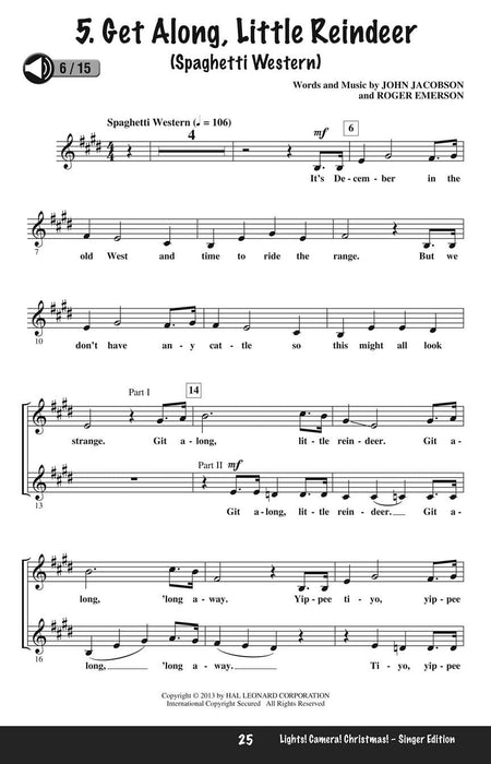 Lights! Camera! Christmas! A Blockbuster Musical for Young Voices | 小雅音樂 Hsiaoya Music