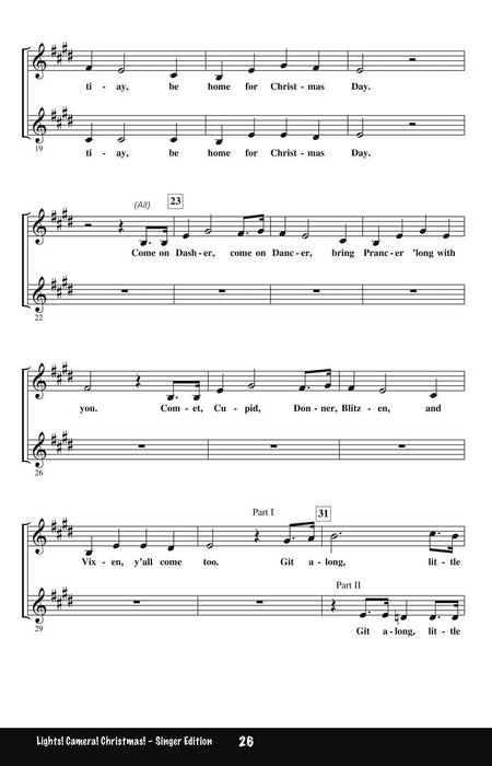 Lights! Camera! Christmas! A Blockbuster Musical for Young Voices | 小雅音樂 Hsiaoya Music