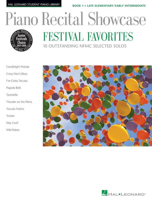 Piano Recital Showcase - Festival Favorites, Book 1 10 Outstanding NFMC Selected Solos 鋼琴 獨奏 | 小雅音樂 Hsiaoya Music