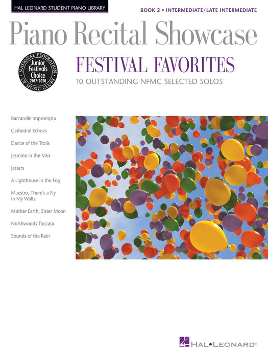 Piano Recital Showcase - Festival Favorites, Book 2 10 Outstanding NFMC Selected Solos 鋼琴 獨奏 | 小雅音樂 Hsiaoya Music