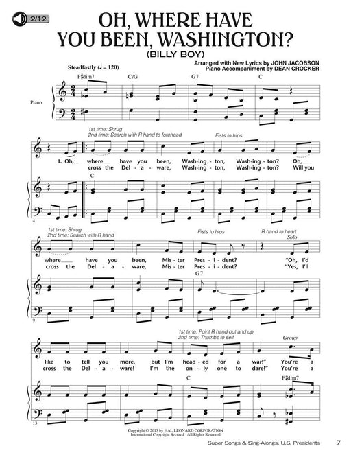 Super Songs and Sing-Alongs: US Presidents New Lyrics to Old Favorites | 小雅音樂 Hsiaoya Music