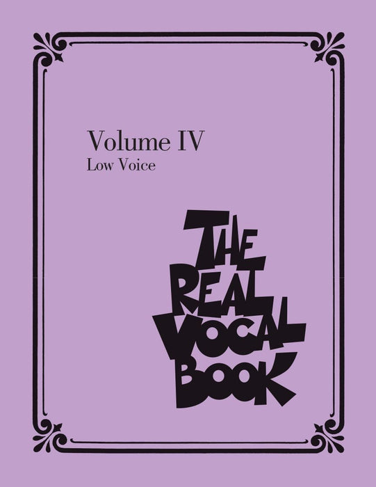The Real Vocal Book - Volume IV Low Voice 低音 | 小雅音樂 Hsiaoya Music
