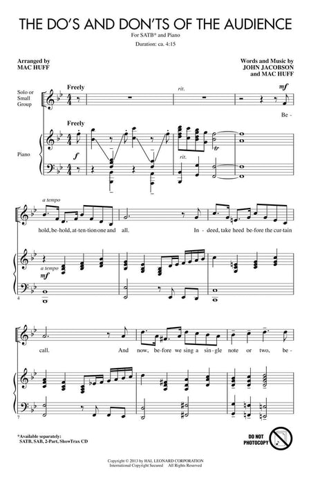 The Do's and Don'ts of the Audience | 小雅音樂 Hsiaoya Music