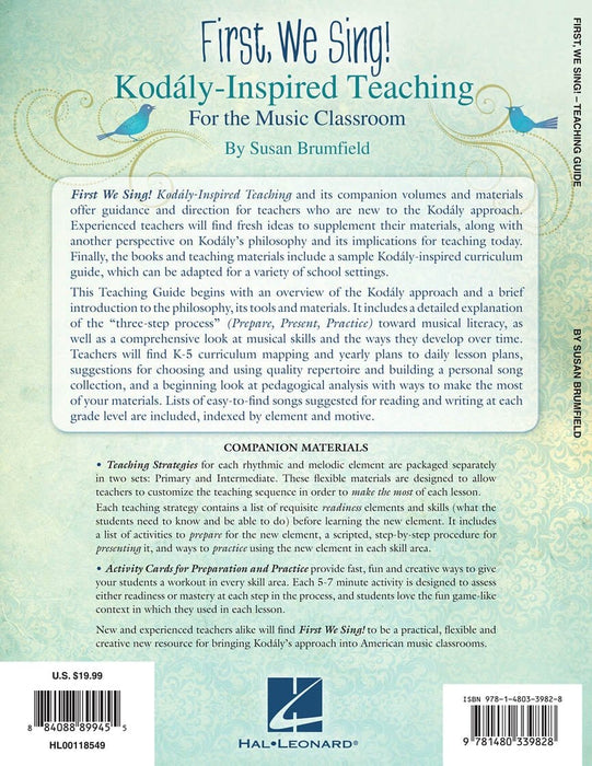 First, We Sing! Kodály-Inspired Teaching for the Music Classroom | 小雅音樂 Hsiaoya Music