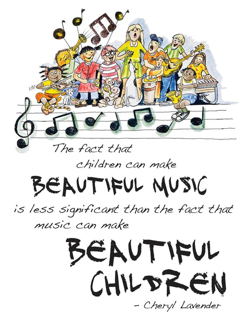 Beautiful Music, Beautiful Children Poster | 小雅音樂 Hsiaoya Music