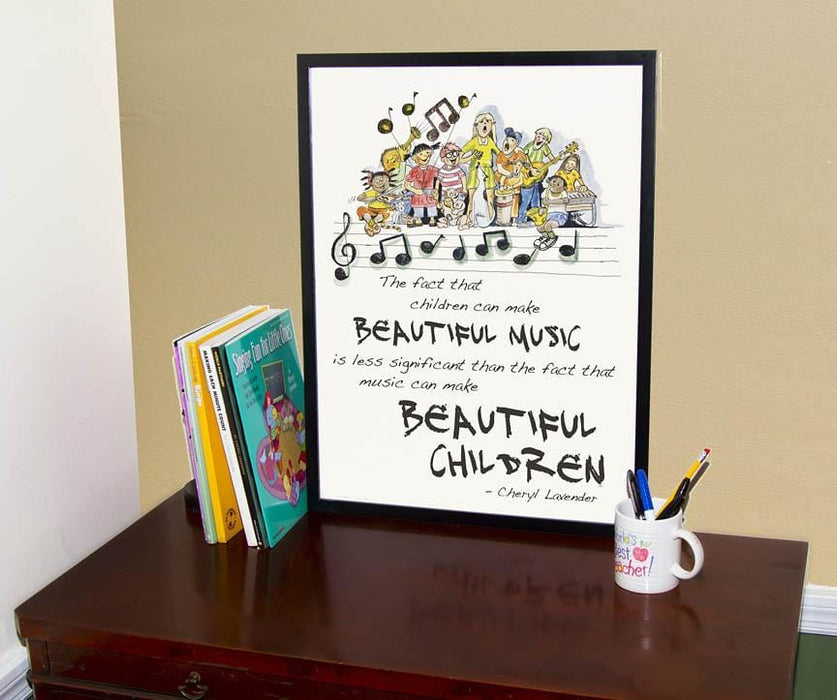 Beautiful Music, Beautiful Children Poster | 小雅音樂 Hsiaoya Music