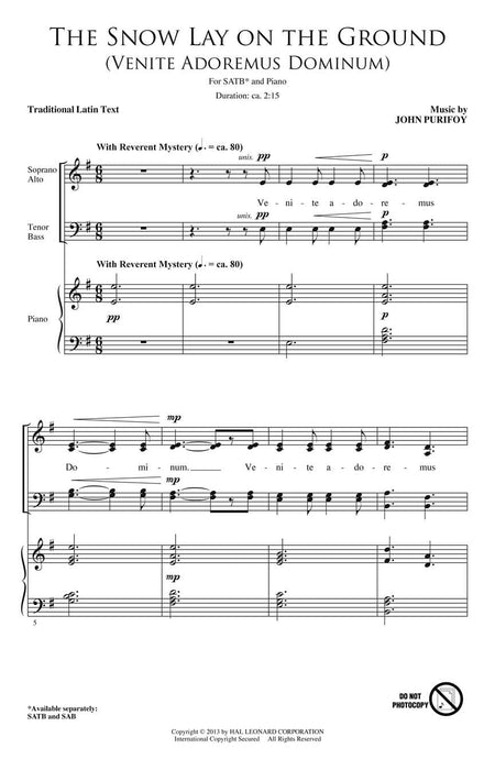 The Snow Lay on the Ground (Venite Adoremus Dominum) | 小雅音樂 Hsiaoya Music
