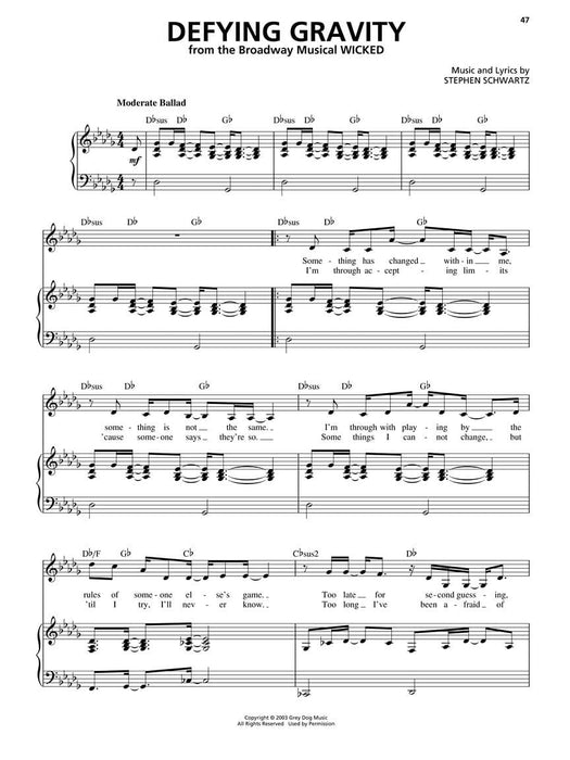 Broadway Hits - Original Keys for Female Singers 百老匯 | 小雅音樂 Hsiaoya Music