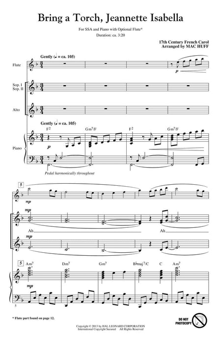 Bring a Torch, Jeannette Isabella | 小雅音樂 Hsiaoya Music