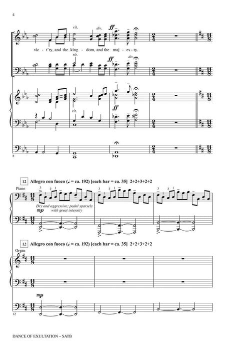 Dance of Exultation Henry Leck Choral Series 舞曲 合唱 | 小雅音樂 Hsiaoya Music