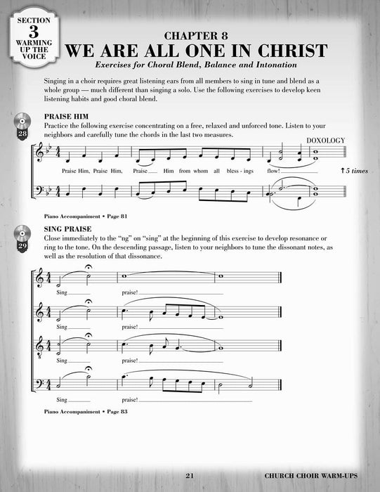 Church Choir Warm-Ups For Voice, Body & Soul 聖歌隊 靈魂樂 | 小雅音樂 Hsiaoya Music