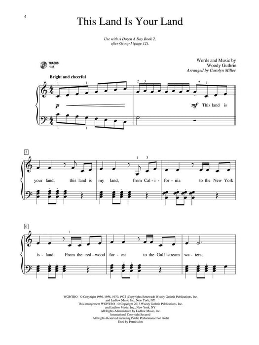 A Dozen A Day Songbook - Book 2 Early Intermediate Level | 小雅音樂 Hsiaoya Music