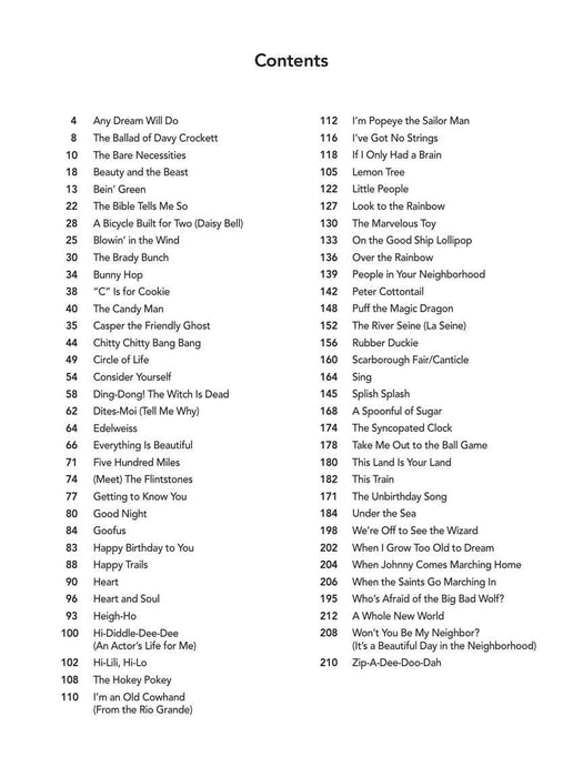 The Great Big Book of Children's Songs - 2nd Edition | 小雅音樂 Hsiaoya Music