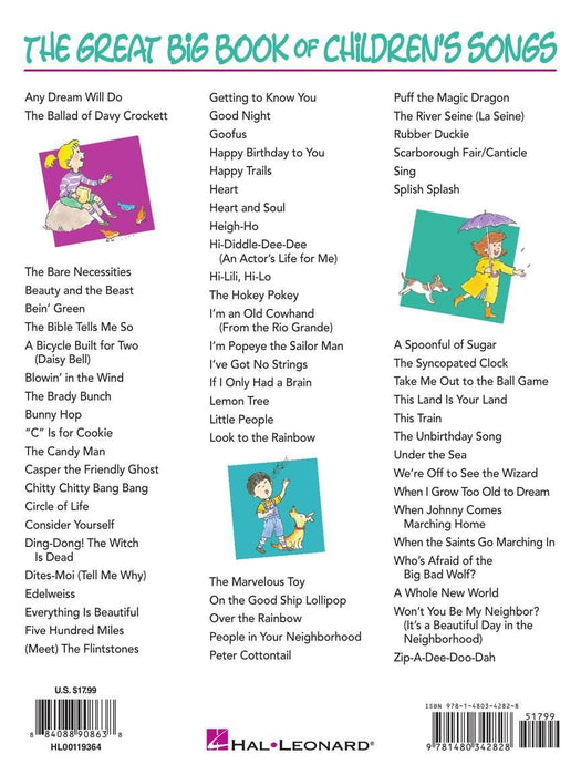 The Great Big Book of Children's Songs - 2nd Edition | 小雅音樂 Hsiaoya Music